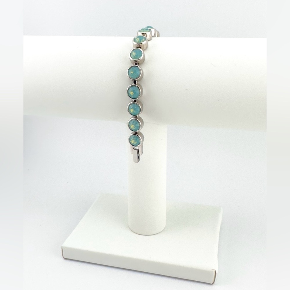 Silky Sage Ice Bracelet 
Touchstone Crystal by Swarovski